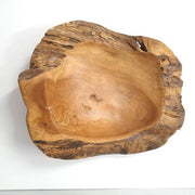 Arosi Teak Rustic Bowl 35cm