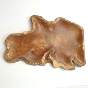 Teak Rustic Platter Medium