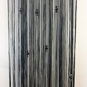 Beaded Fly Screen String Curtain 1 m x 2 m-Black