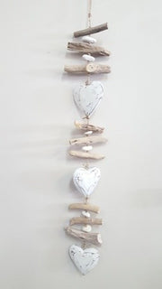 HANGING MOBILE HEARTS