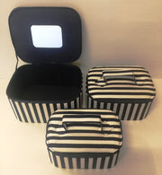 STRIPED COSMETIC BAGS SET3