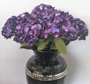 PURPLE HYDRANGEAS SET 3