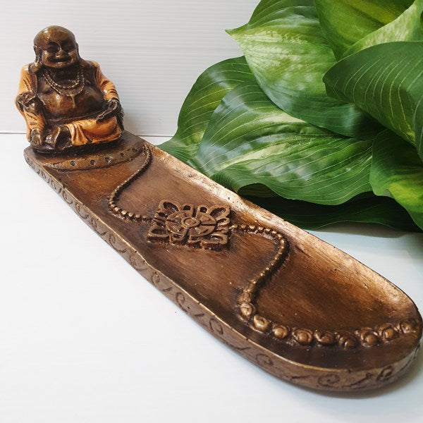 Happy Buddha Incense Holder