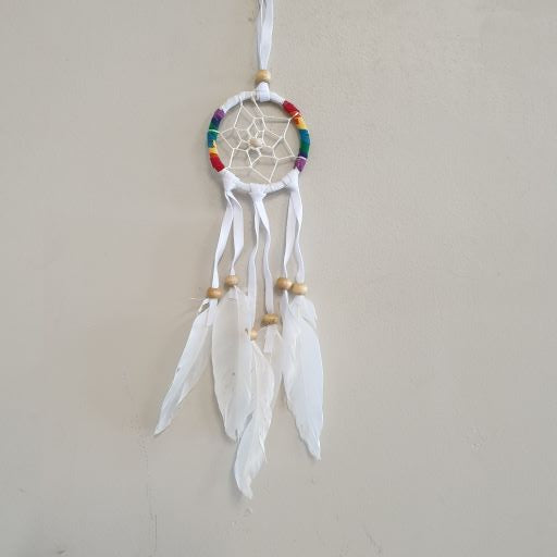 Crochet Dream Catcher- 6 cm White