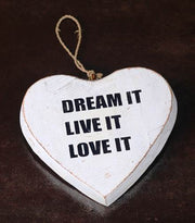 HANGING HEART DREAM IT