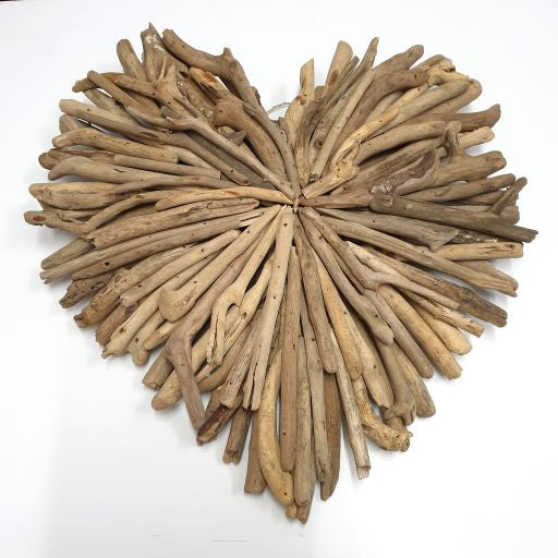 DRIFTWOOD HEART NATURAL