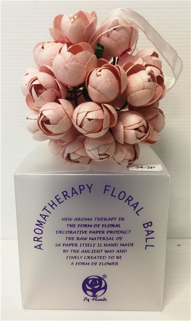 LIGHT PINK AROMATHERAPY FLORAL BALL