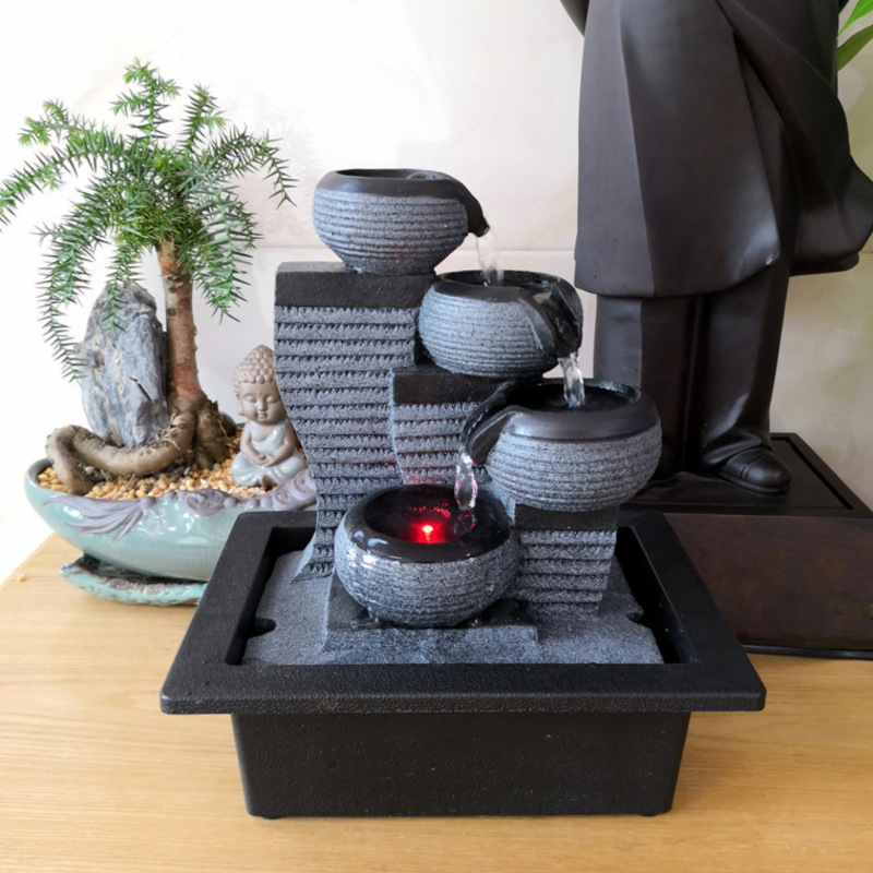 4 Tier Bowls Water Feature